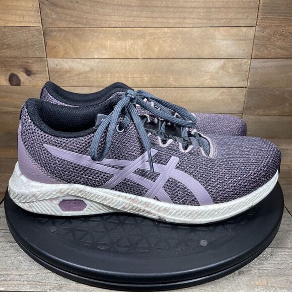Asics Womens 7.5 Hyper Gel Yu 1022A056 Purple Running Shoes Lace Up Low Top Size - Picture 1 of 10